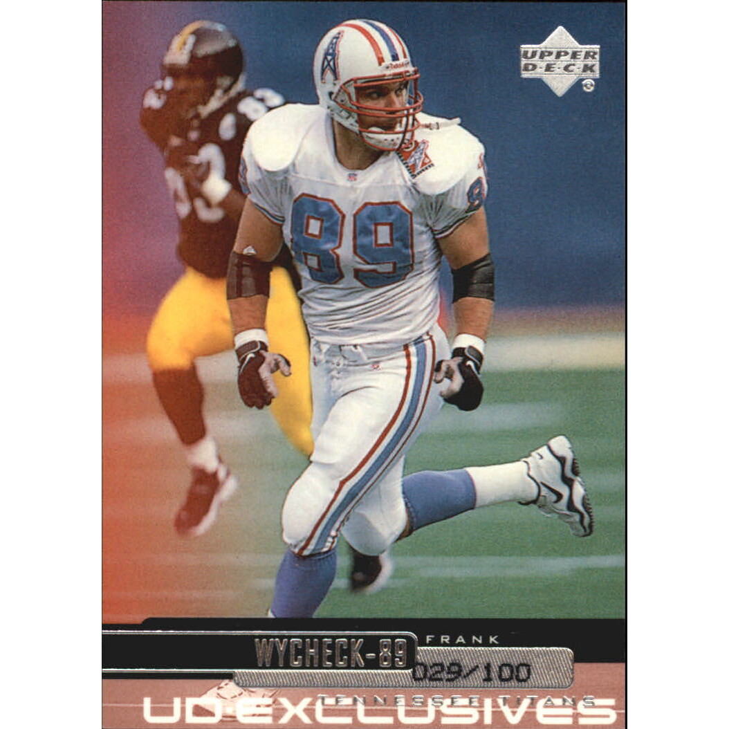 1999 Upper Deck Exclusives 100 #212 Frank Wycheck