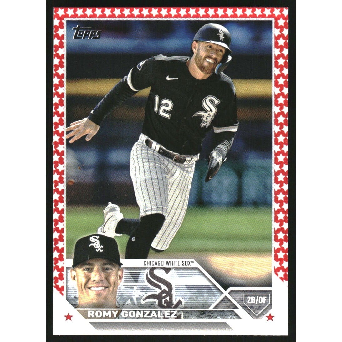 2023 Topps Update Independence Day #US215 Romy Gonzalez. rookie card picture