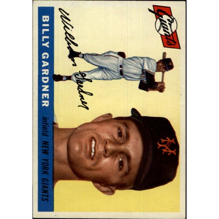 1955 Topps #27 Billy Gardner RC. rookie card picture