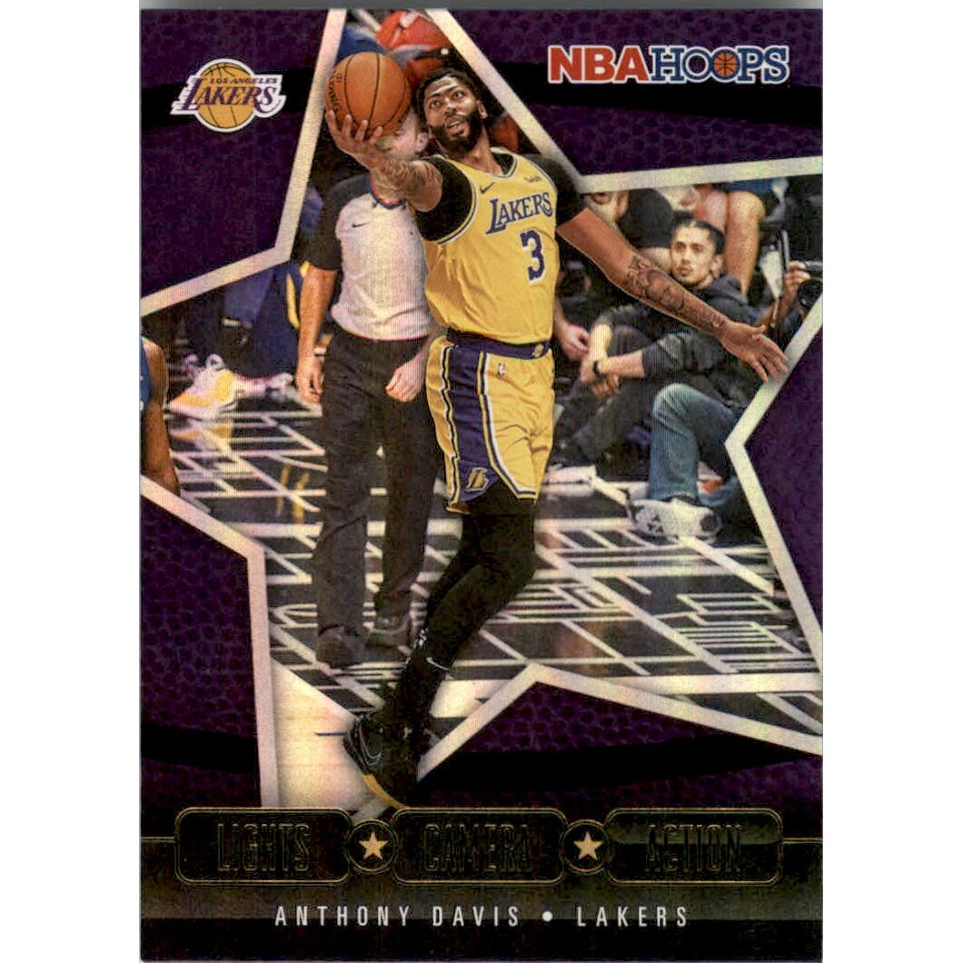 2020-21 Hoops Lights Camera Action Holo #20 Anthony Davis