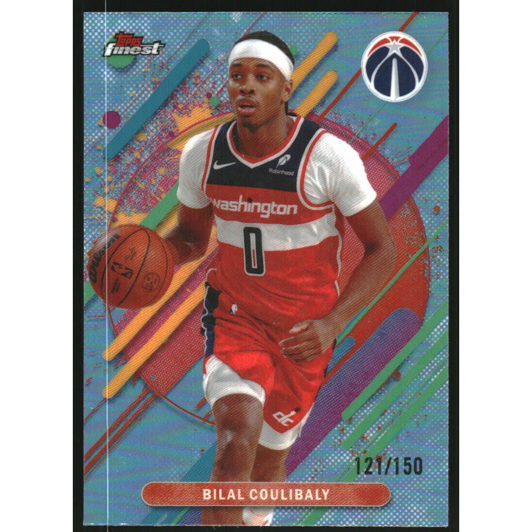 2025-26 Finest Sky Blue Refractors #258 Bilal Coulibaly R 2025-26 Finest Sky Blue Refractors #258 Bilal Coulibaly R