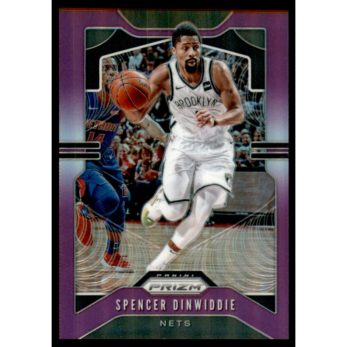 2019-20 Panini Prizm Prizms Purple #48 Spencer Dinwiddie 2019-20 Panini Prizm Prizms Purple #48 Spencer Dinwiddie