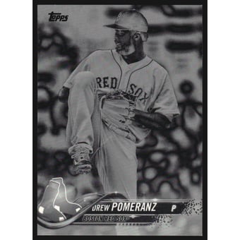 2018 Topps Black and White Negative #483 Drew Pomeranz