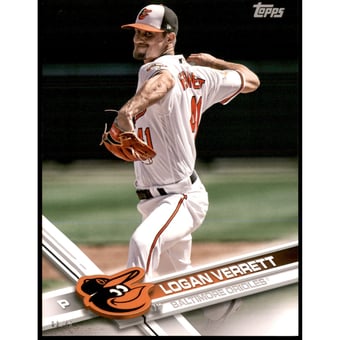 2017 Topps Update 5x7 #US138 Logan Verrett