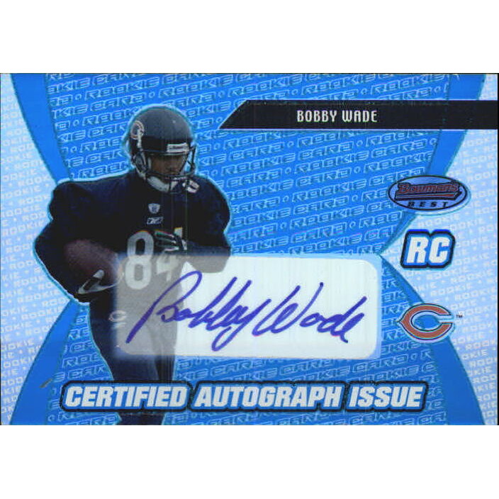 2003 Bowman's Best Blue #139 Bobby Wade AU