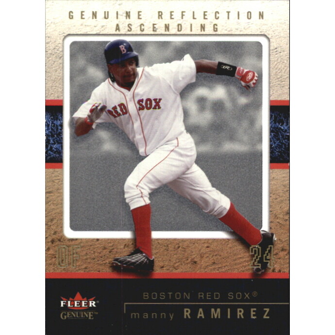 2003 Fleer Genuine Reflection Ascending #93 Manny Ramirez/93 2003 Fleer Genuine Reflection Ascending #93 Manny Ramirez/93