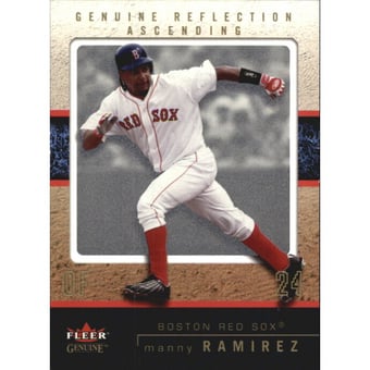 2003 Fleer Genuine Reflection Ascending #93 Manny Ramirez/93