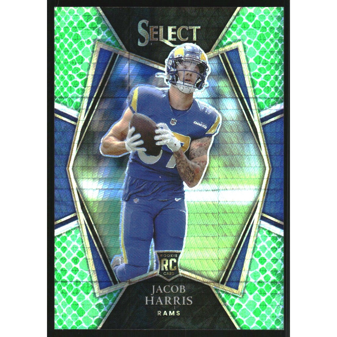 2021 Select Prizm Dragon Scale #180 Jacob Harris