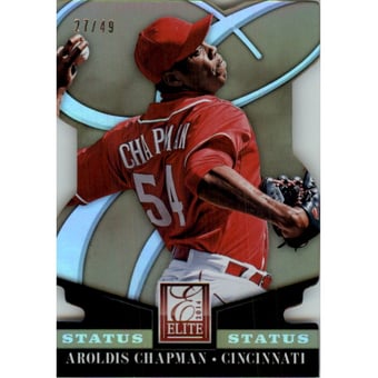 2014 Elite Status Gold #12 Aroldis Chapman
