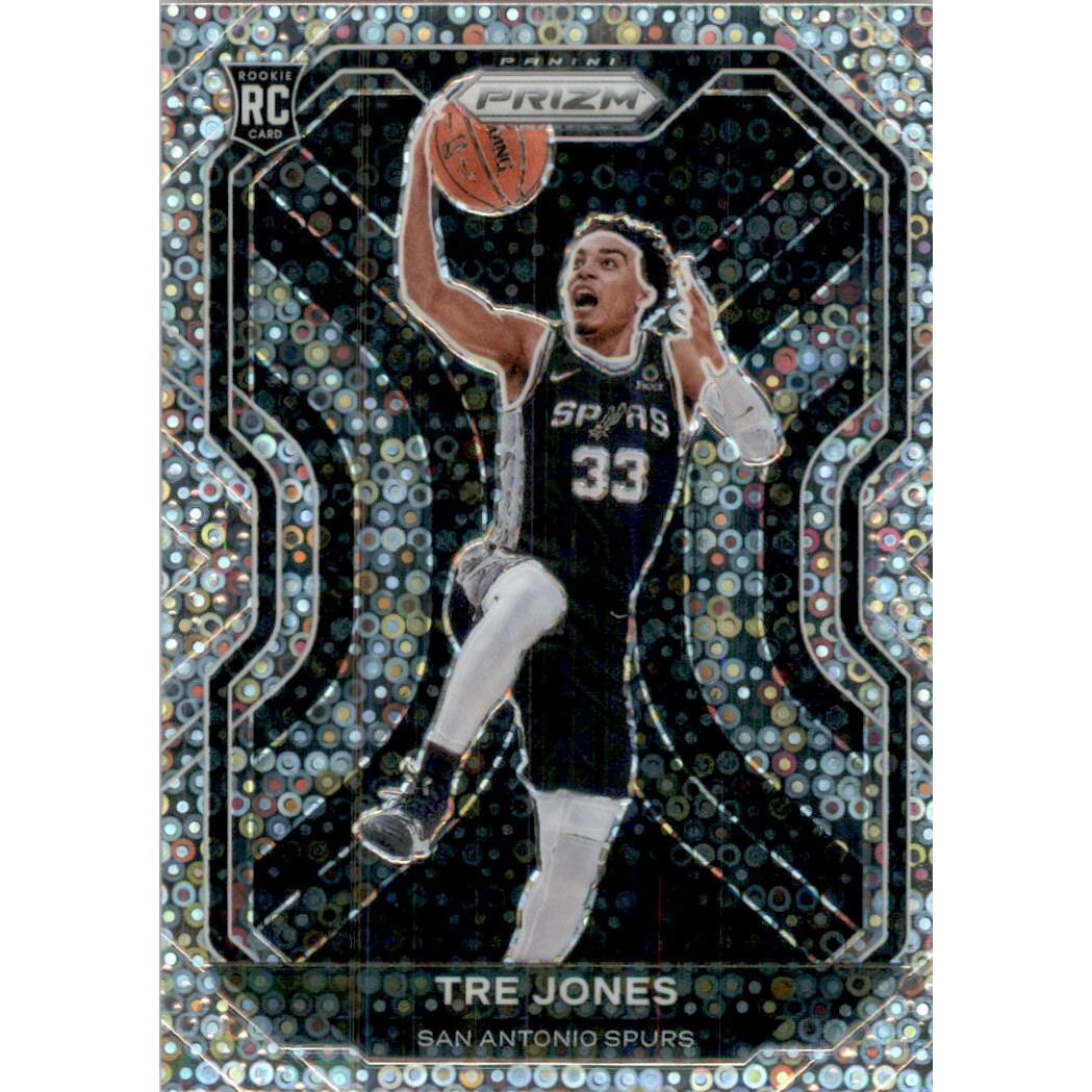 2020-21 Panini Prizm Prizms Fast Break #291 Tre Jones