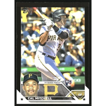 2023 Topps Black #313 Cal Mitchell