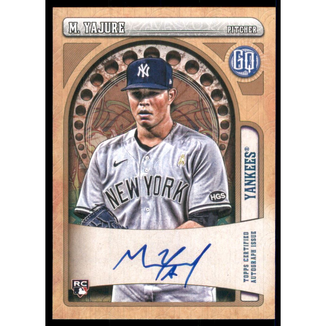 2021 Topps Gypsy Queen Autographs #GQAMYA Miguel Yajure. rookie card picture
