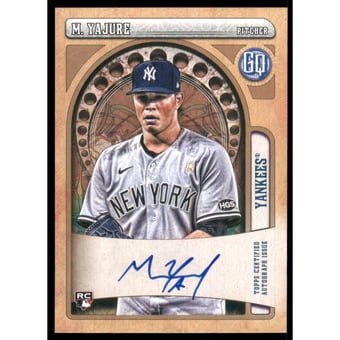 2021 Topps Gypsy Queen Autographs #GQAMYA Miguel Yajure