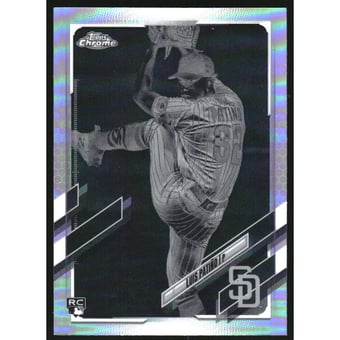 2021 Topps Chrome Negative Refractors #196 Luis Patino