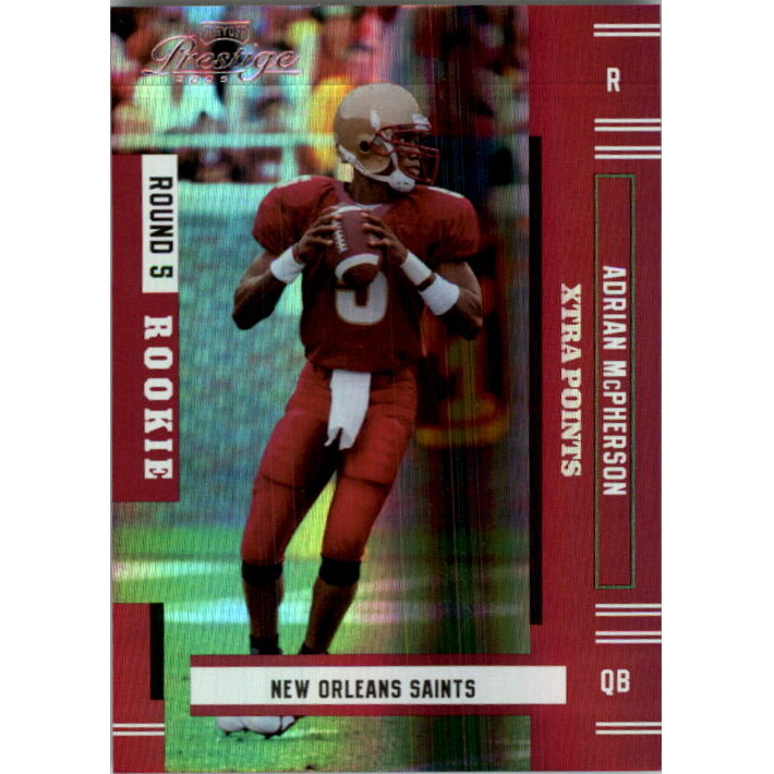 2005 Playoff Prestige Xtra Points Red #152 Adrian McPherson