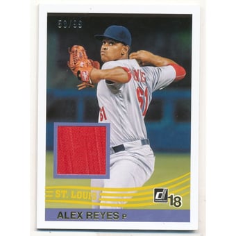 2018 Donruss '84 Retro Materials Gold #R84AR Alex Reyes