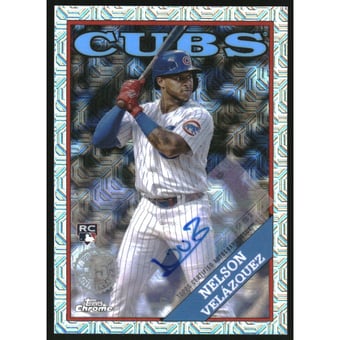 2023 Topps '88 Topps Silver Pack Chrome Autographs #T88C94 Nelson Velazquez EXCH