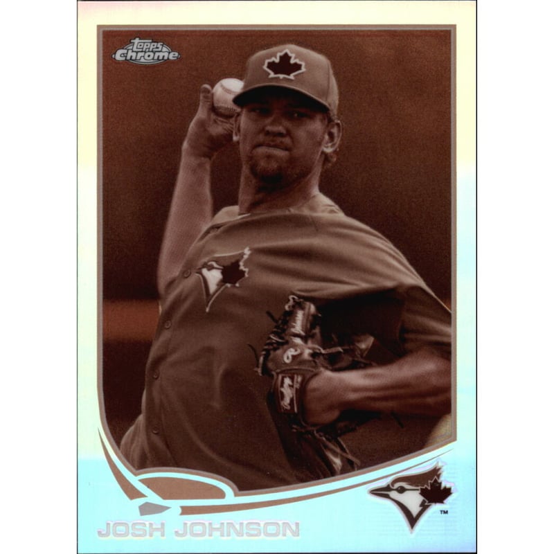 2013 Topps Chrome Sepia Refractors #77 Josh Johnson