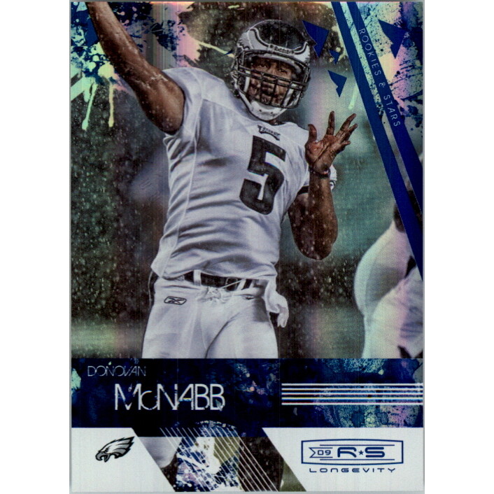 2009 Donruss Rookies and Stars Longevity Sapphire #106 Donovan McNabb ELE