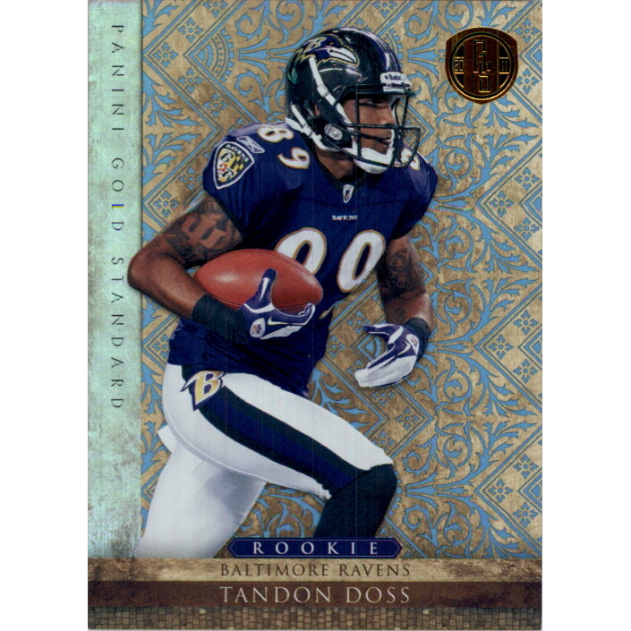 2011 Panini Gold Standard Platinum Gold #245 Tandon Doss. rookie card picture