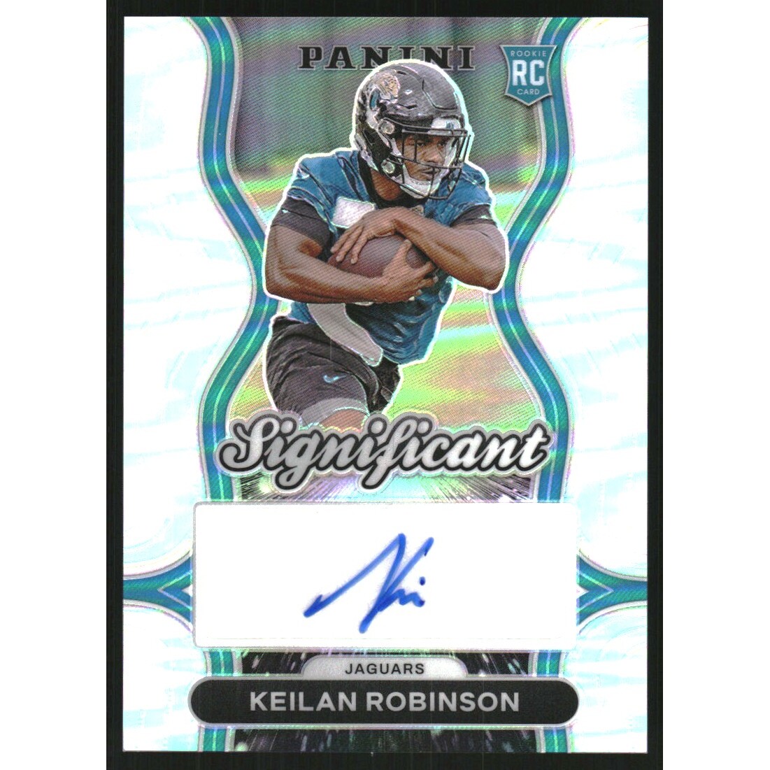 2024 Panini Prizm Significant Signatures #93 Keilan Robinson. rookie card picture