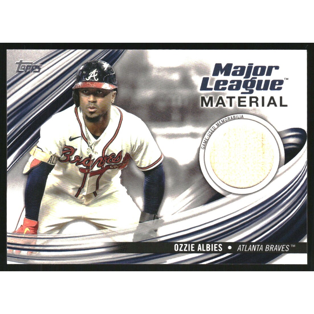 2023 Topps Update Major League Material #MLMOA Ozzie Albies