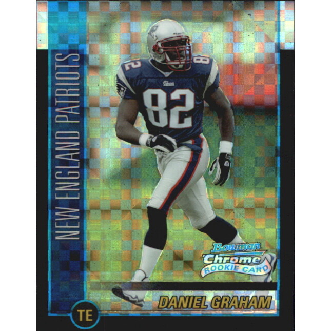 2002 Bowman Chrome Xfractors #125 Daniel Graham