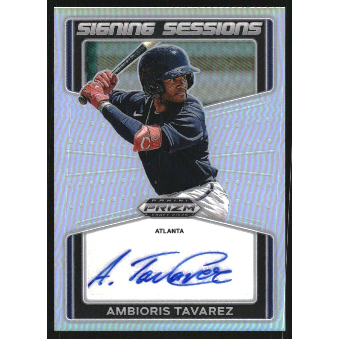 2022 Panini Prizm Draft Picks Signing Sessions #30 Ambioris Tavarez