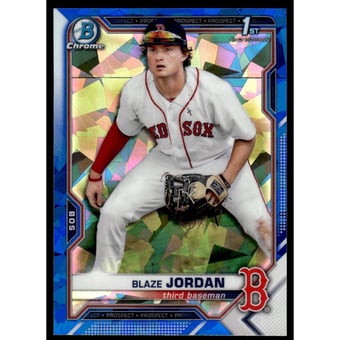 2021 Bowman Chrome Sapphire Prospects #BCP71 Blaze Jordan