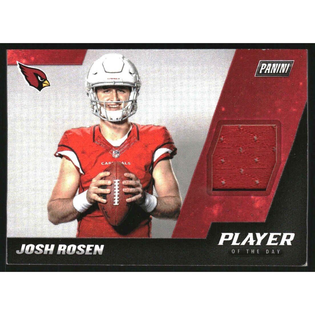 2018 Panini Player of the Day Memorabilia #JR Josh Rosen. rookie card picture