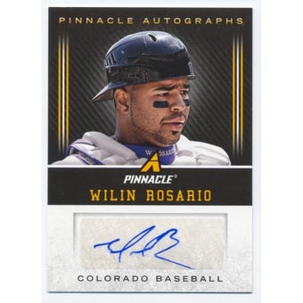 2013 Pinnacle Autographs #WR Wilin Rosario