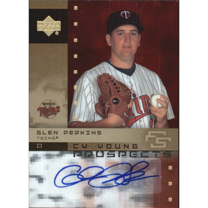2007 Upper Deck Future Stars Cy Young Futures Signatures #GP Glen Perkins. rookie card picture