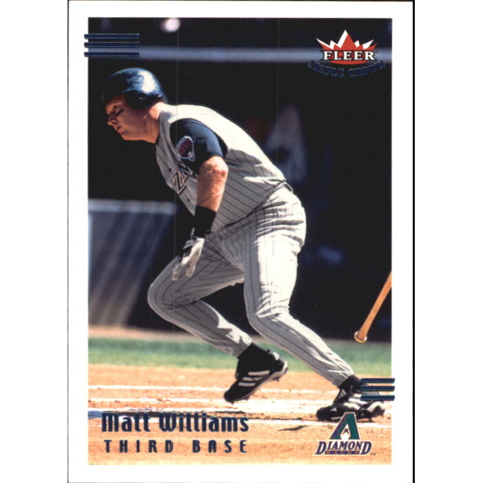 2002 Fleer Triple Crown RBI Parallel #73 Matt Williams/65. rookie card picture