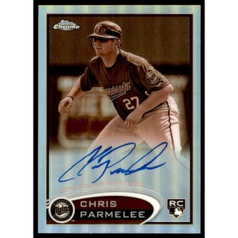 2012 Topps Chrome Sepia Refractors #162 Chris Parmelee