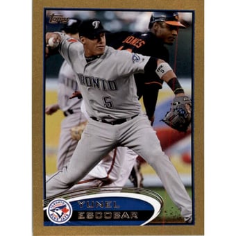 2012 Topps Mini Gold #229 Yunel Escobar
