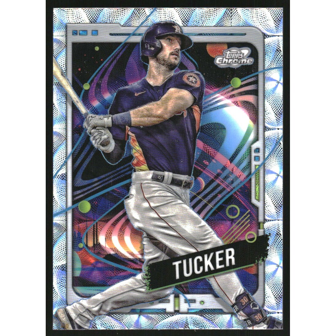 2024 Topps Cosmic Chrome Nucleus Refractors #46 Kyle Tucker. rookie card picture