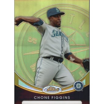 2010 Finest Refractors Gold #103 Chone Figgins