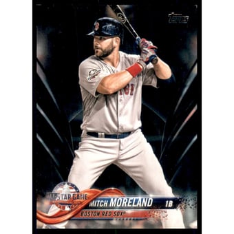 2018 Topps Update Black #US183 Mitch Moreland AS