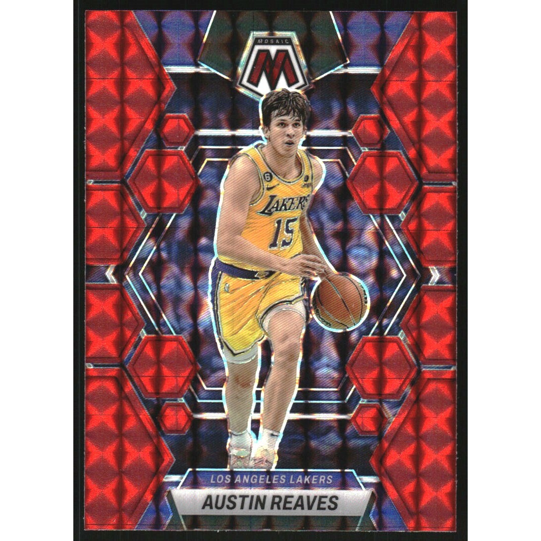 2022-23 Panini Mosaic Mosaic Red #48 Austin Reaves