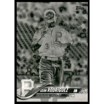 2018 Topps Update Black and White Negative #US108 Sean Rodriguez