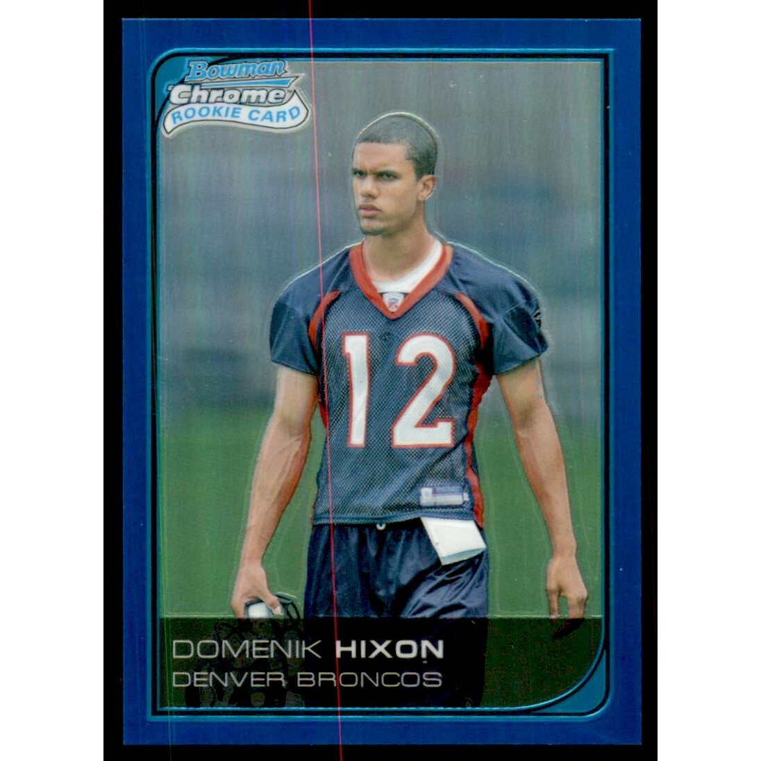 2006 Bowman Chrome Blue Refractors #27 Domenik Hixon
