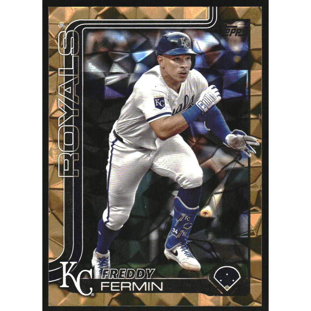 2025 Topps Gold Diamante Foil #346 Freddy Fermin