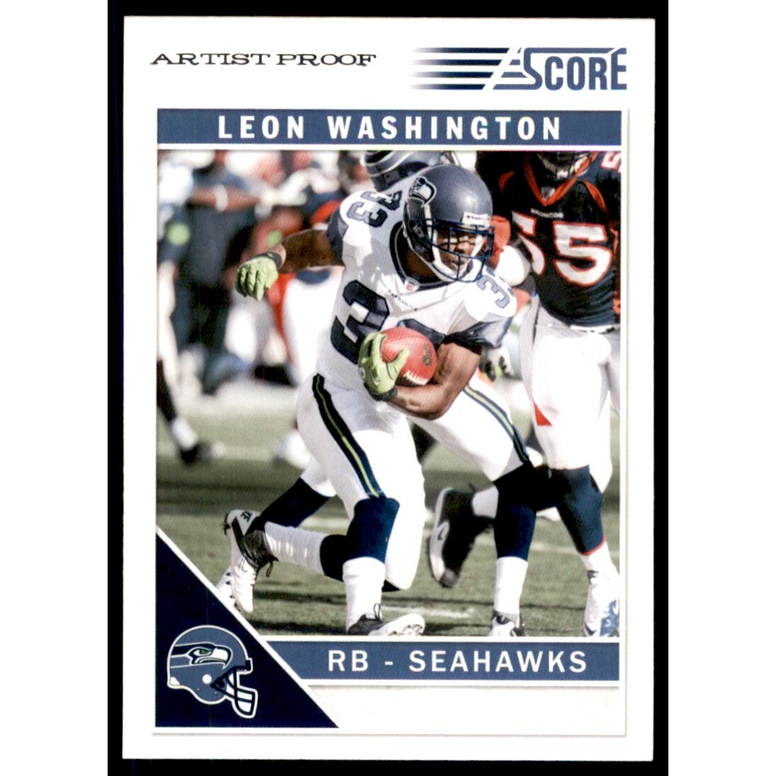 2011 Score Artist's Proof #260 Leon Washington