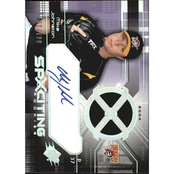 2004 SPx #192 Mike Johnston AU JSY RC
