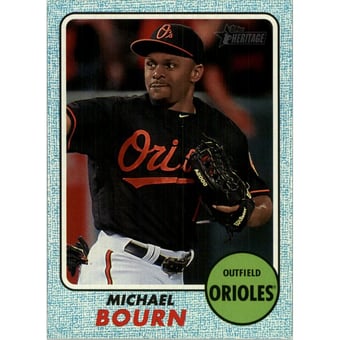 2017 Topps Heritage Blue #351 Michael Bourn