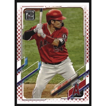 2021 Topps Independence Day #571 Kurt Suzuki