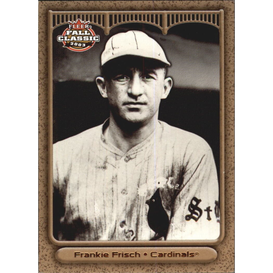 2003 Fleer Fall Classics Championship Gold #63B Frankie Frisch Cards