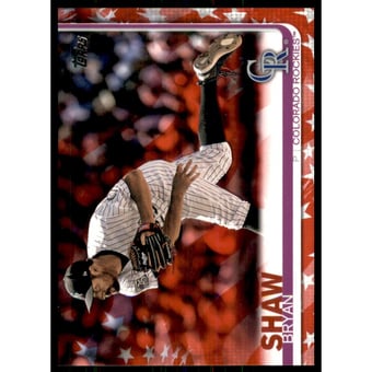 2019 Topps Independence Day #415 Bryan Shaw