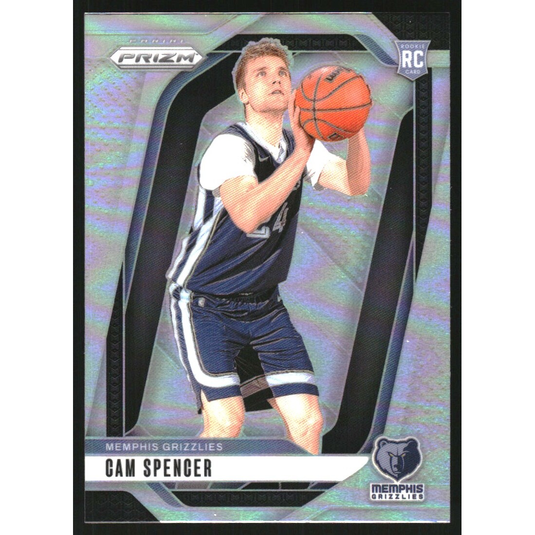 2024-25 Panini Prizm Prizms Silver #246 Cam Spencer 2024-25 Panini Prizm Prizms Silver #246 Cam Spencer