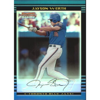 2002 Bowman Chrome Refractors #151 Jayson Werth